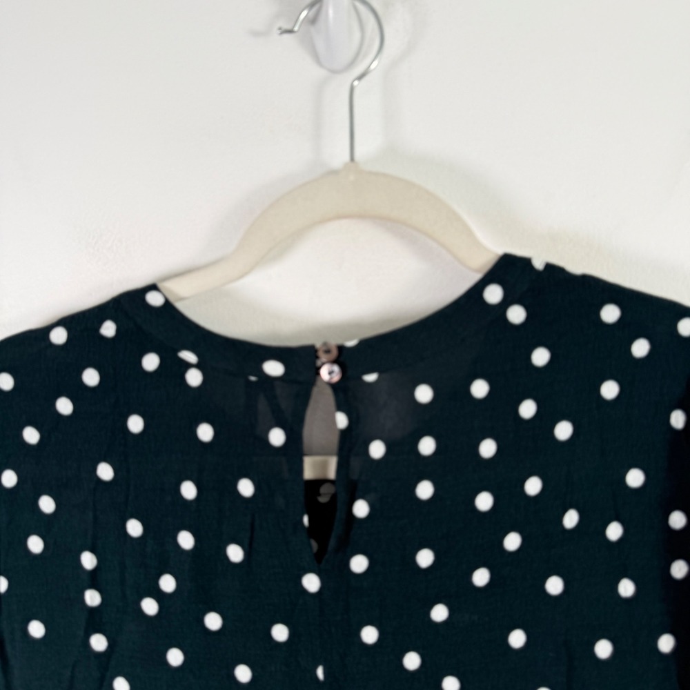 Seraphine Green Polka Dot Maternity Nursing Dress Preppy Office Womens 4 - Picture 11 of 13